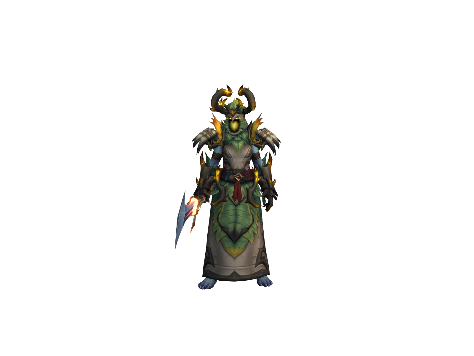 Muffelfuss 3D character render