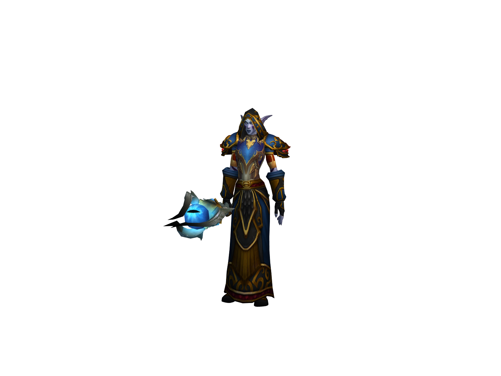 Rayây 3D character render