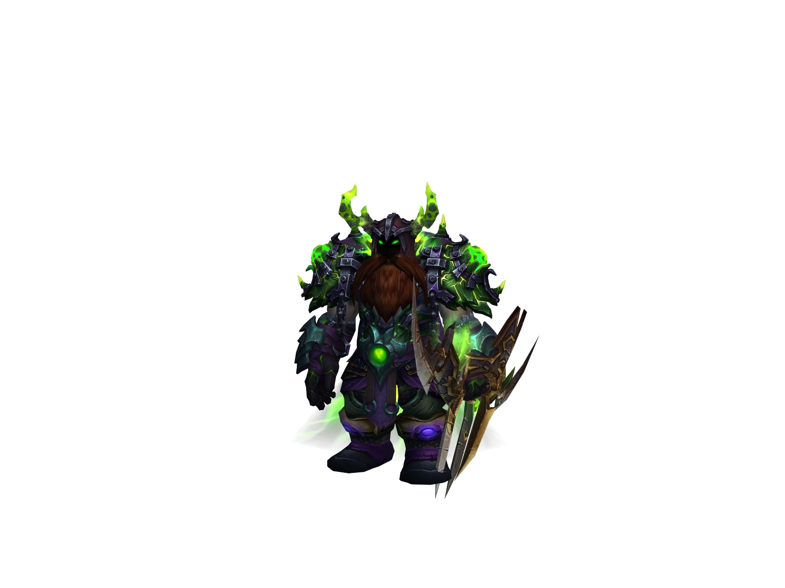 Leviathann 3D character render