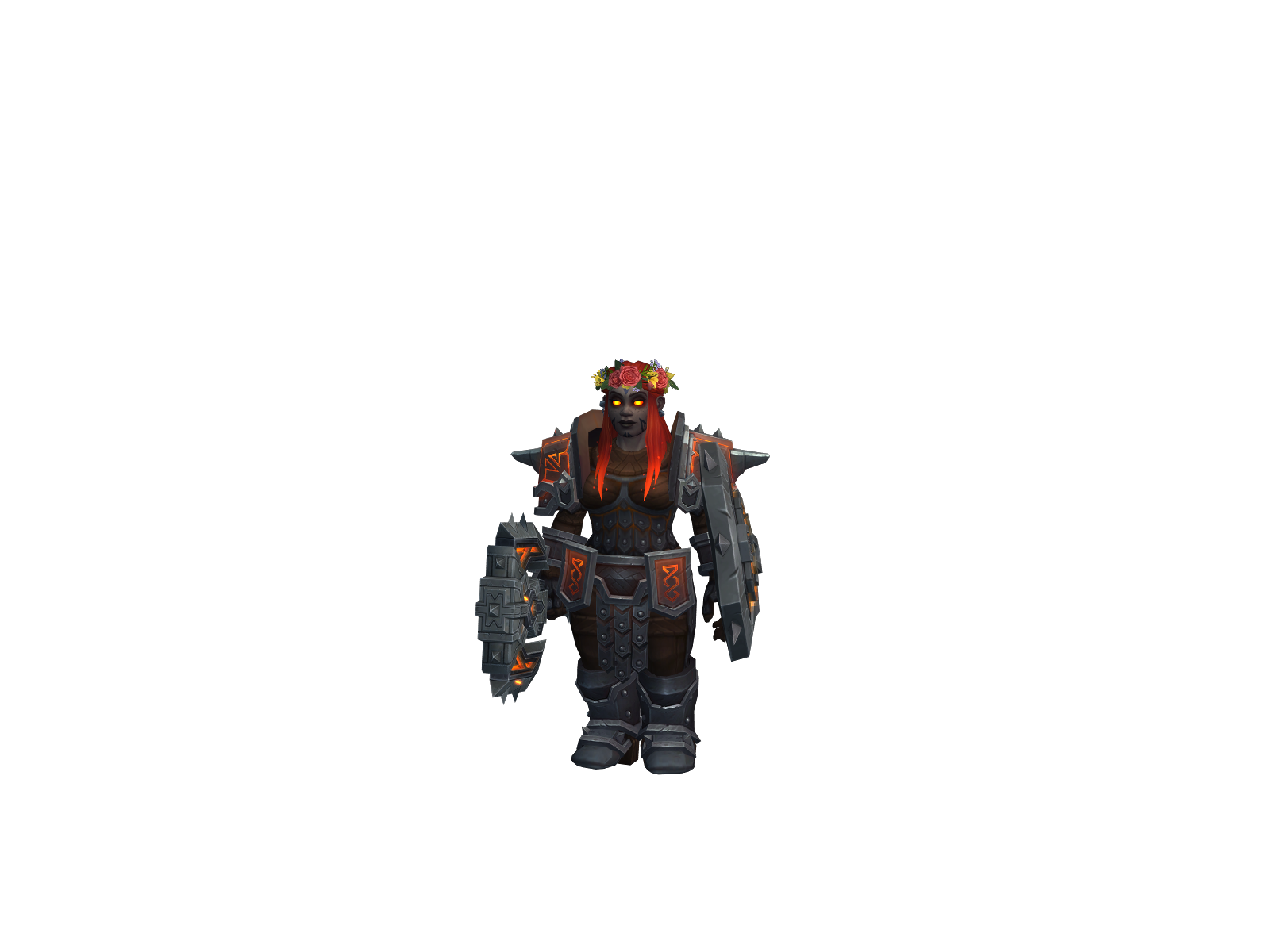 Schamana 3D character render