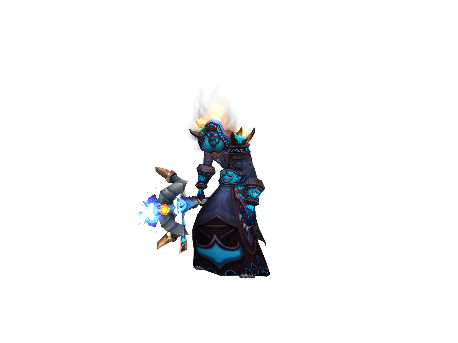 Snipermage 3D character render