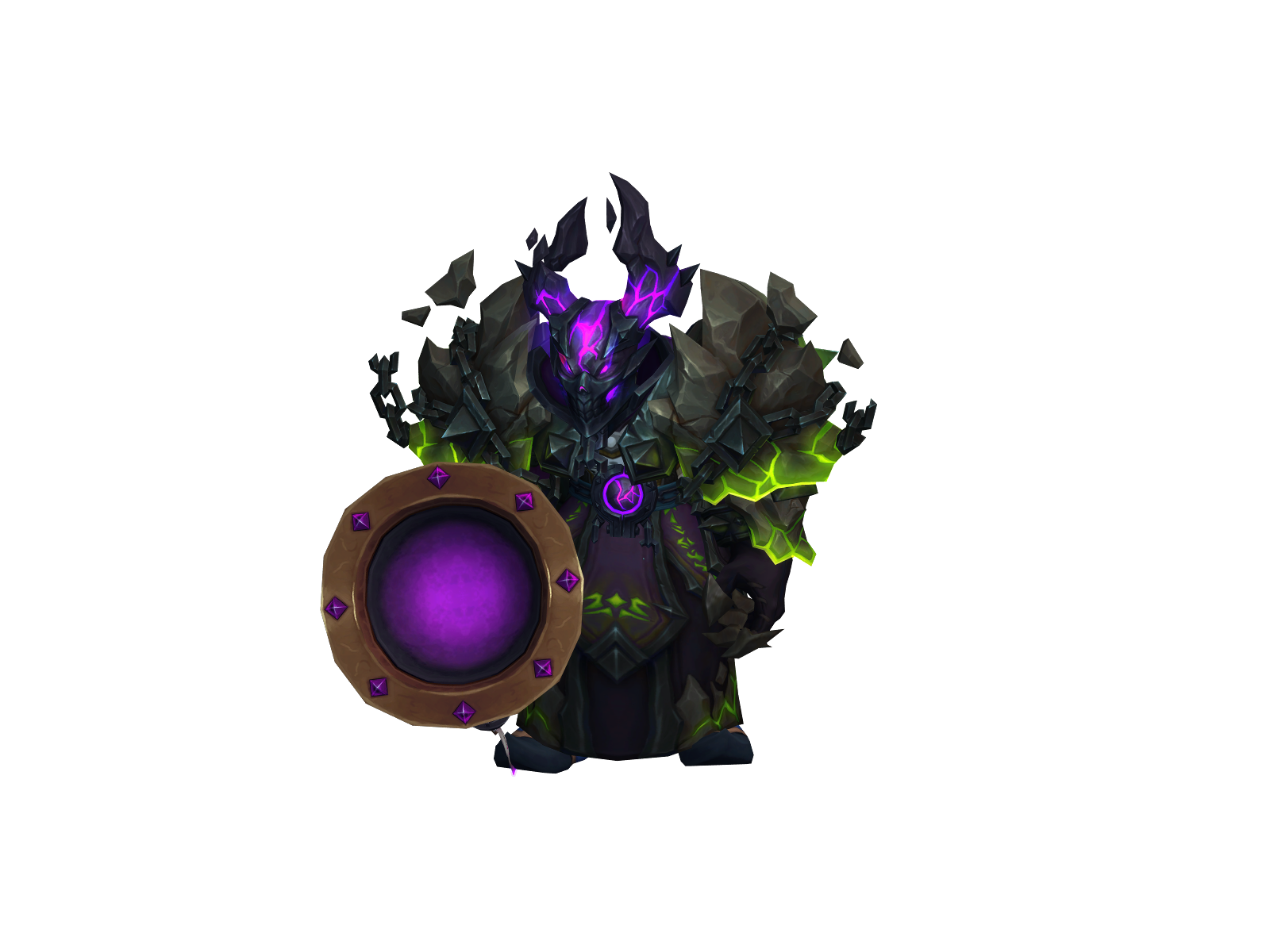 Nosleep 3D character render