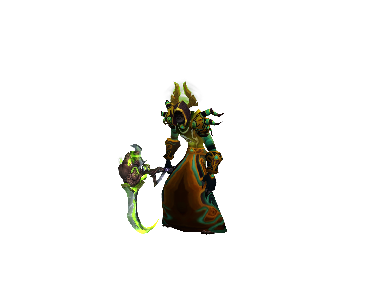 Hennexlock 3D character render