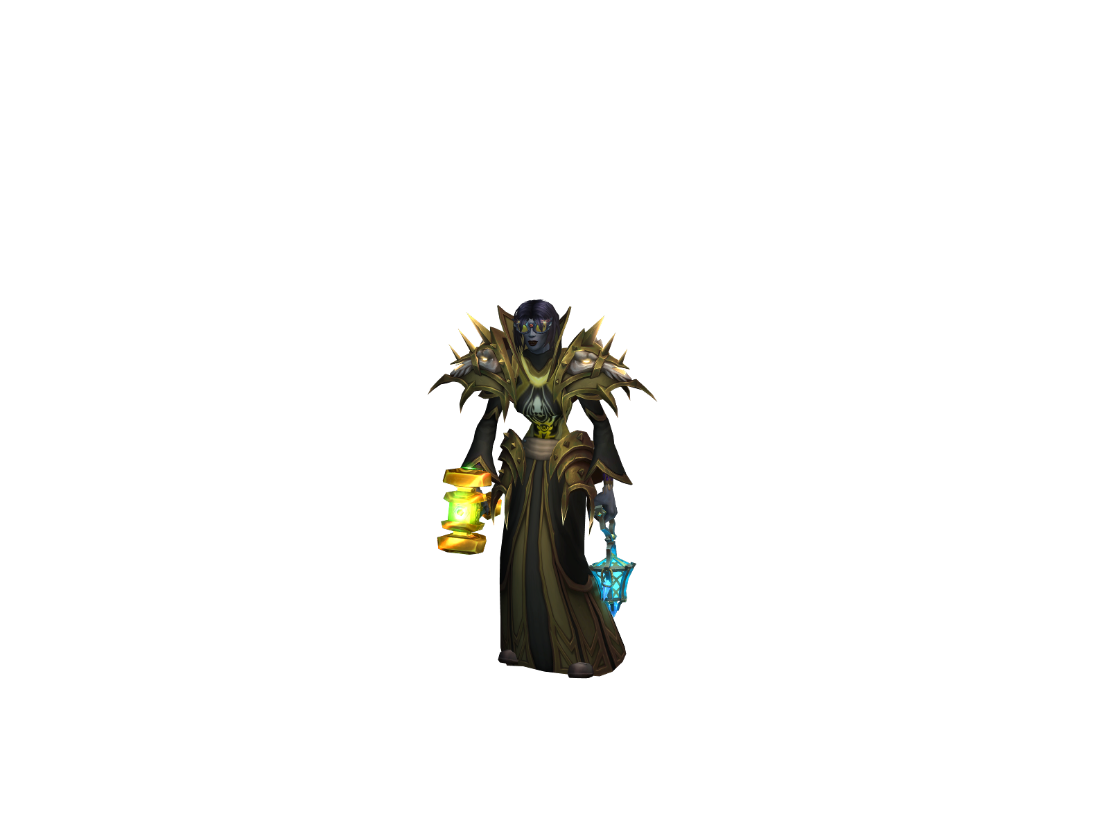Noyra 3D character render