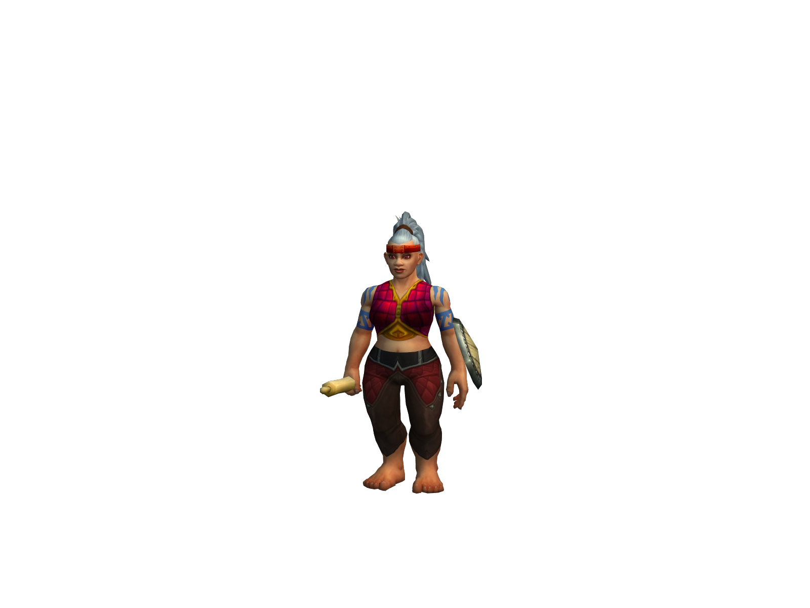 Maveriks 3D character render
