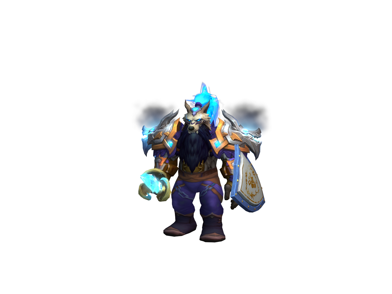 Gurkenclauwn 3D character render