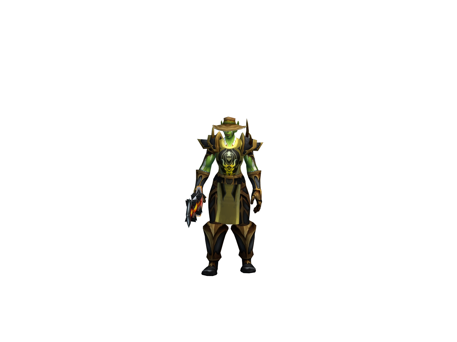 Jindallae 3D character render