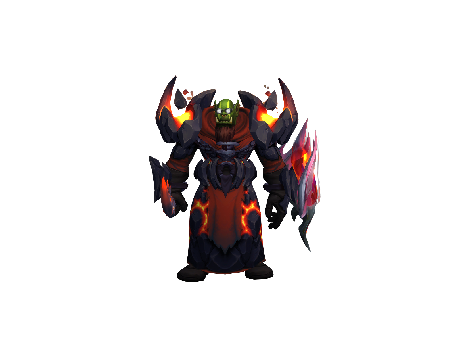Wunderbusen 3D character render