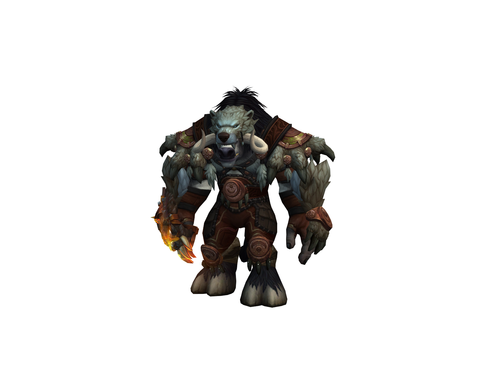 Bergxen 3D character render