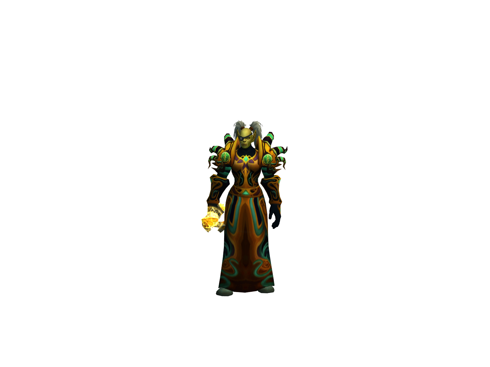 Tenishia 3D character render