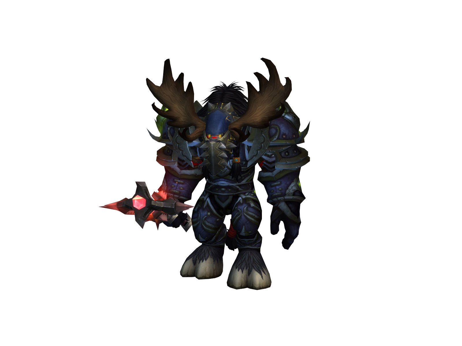 Zuchtrind 3D character render