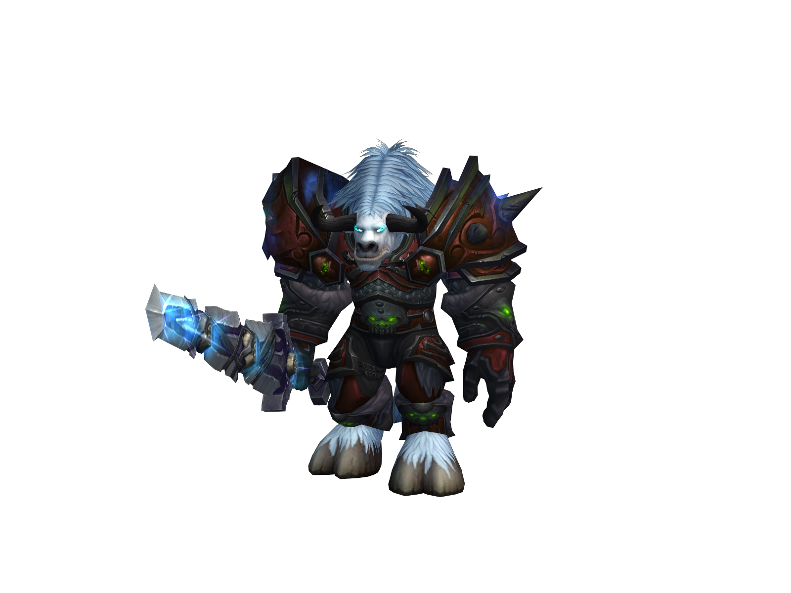 Praecox 3D character render
