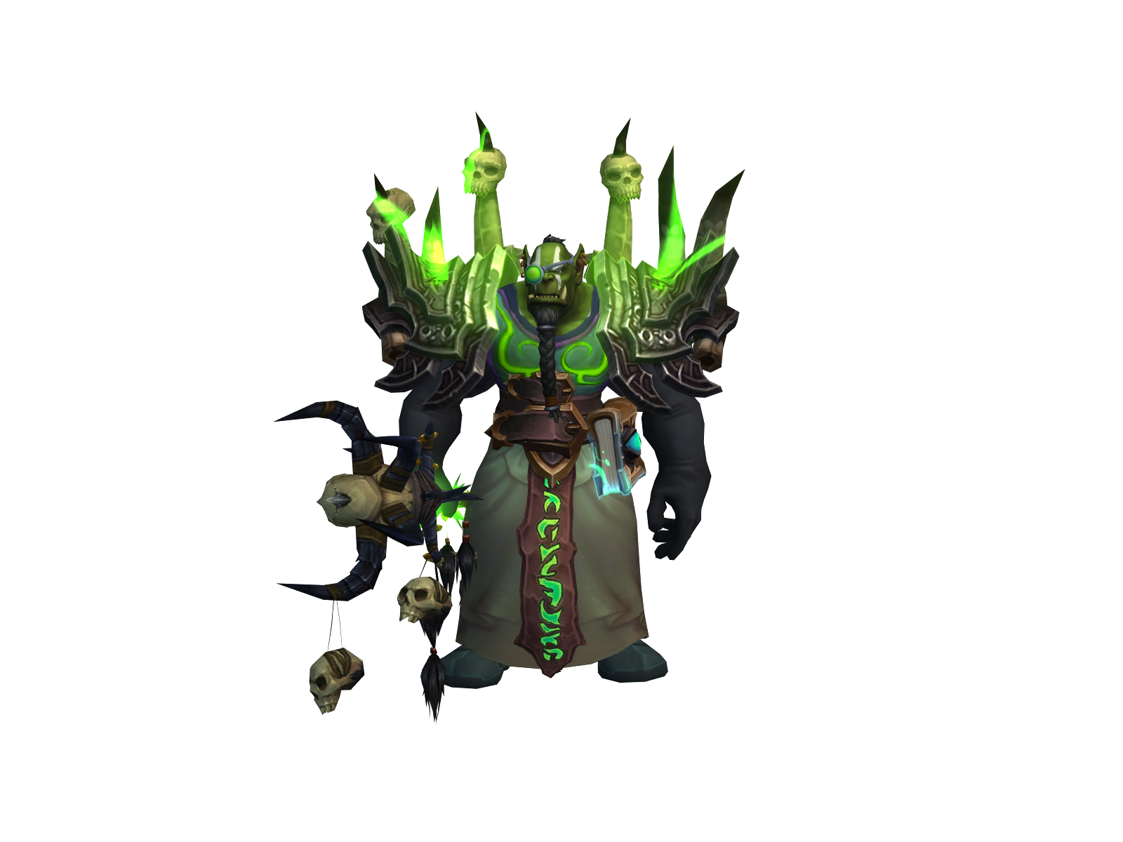 Hêxxmêxx 3D character render