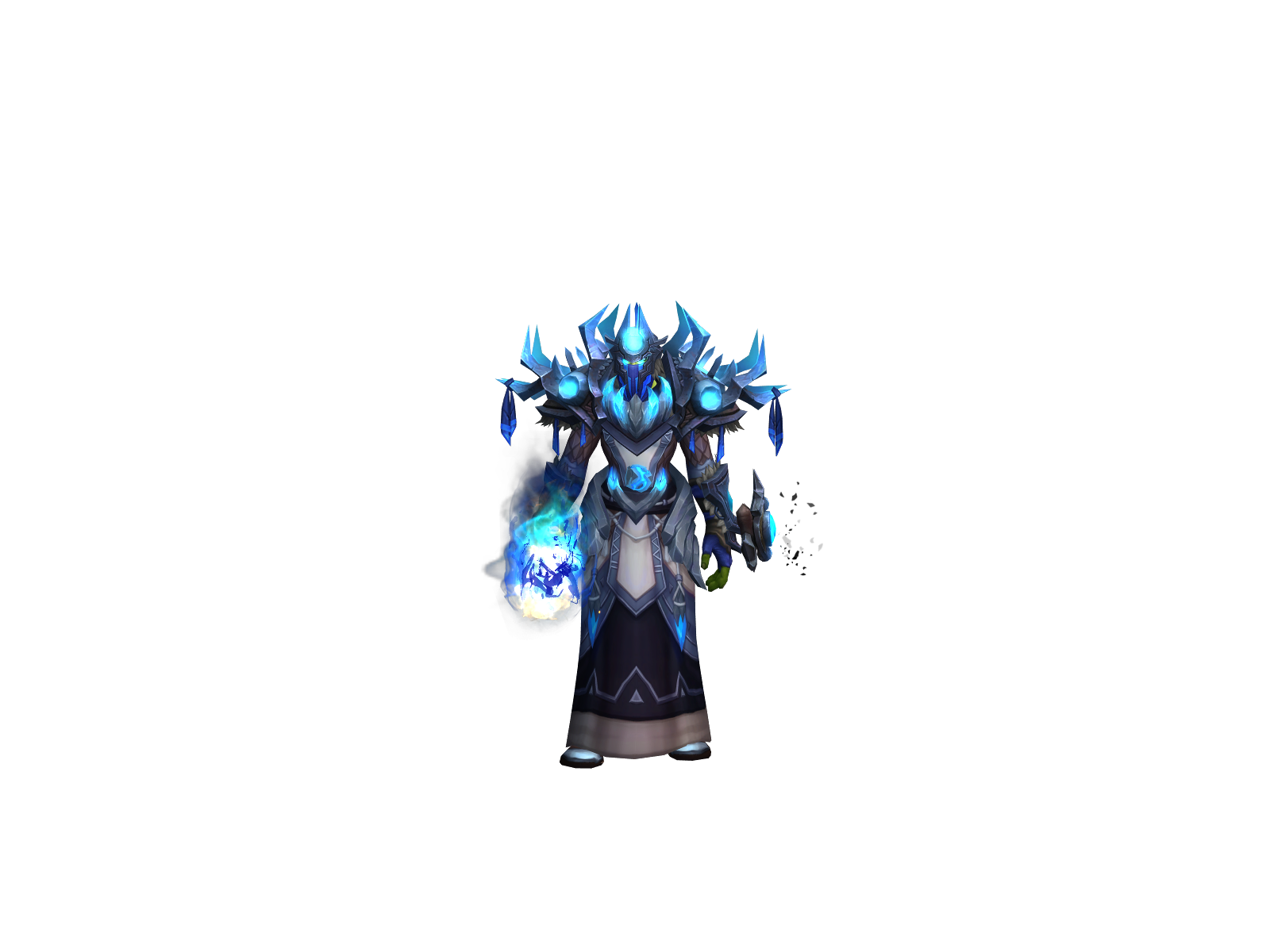 Amazone 3D character render