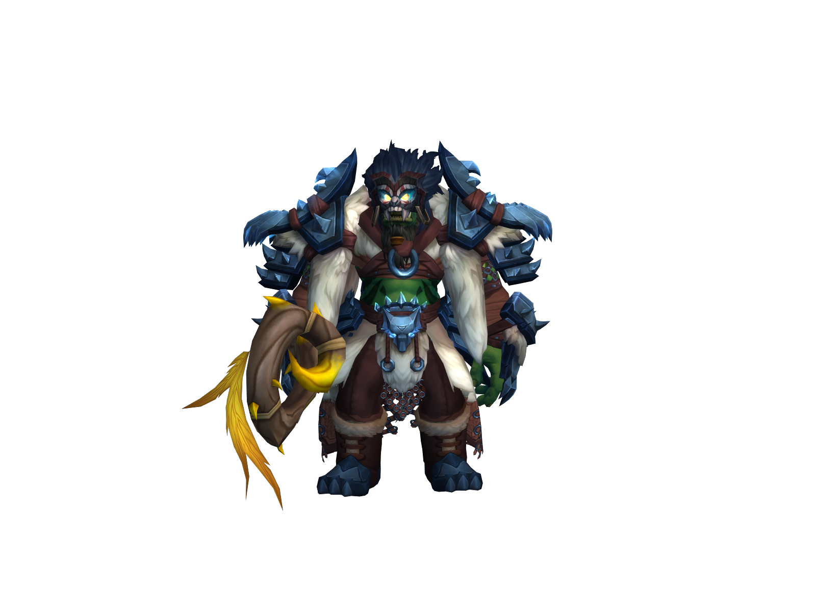 Dragøsh 3D character render
