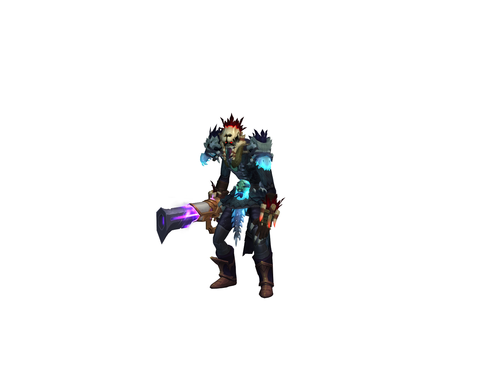 Deckjong 3D character render