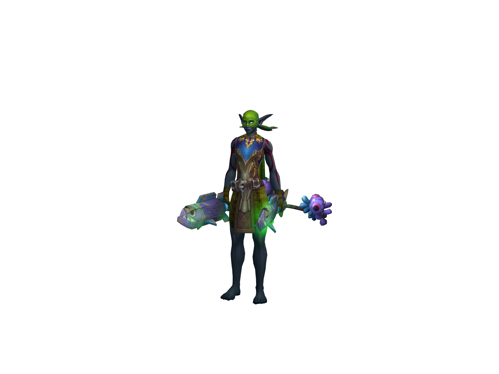Improvedzap 3D character render