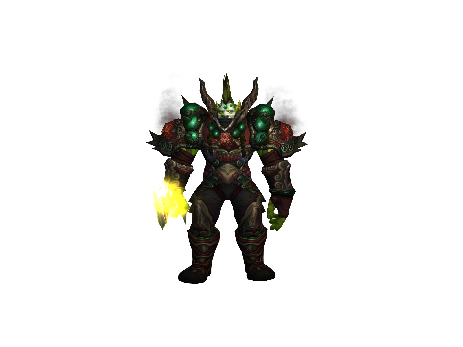 Buckelrüde 3D character render