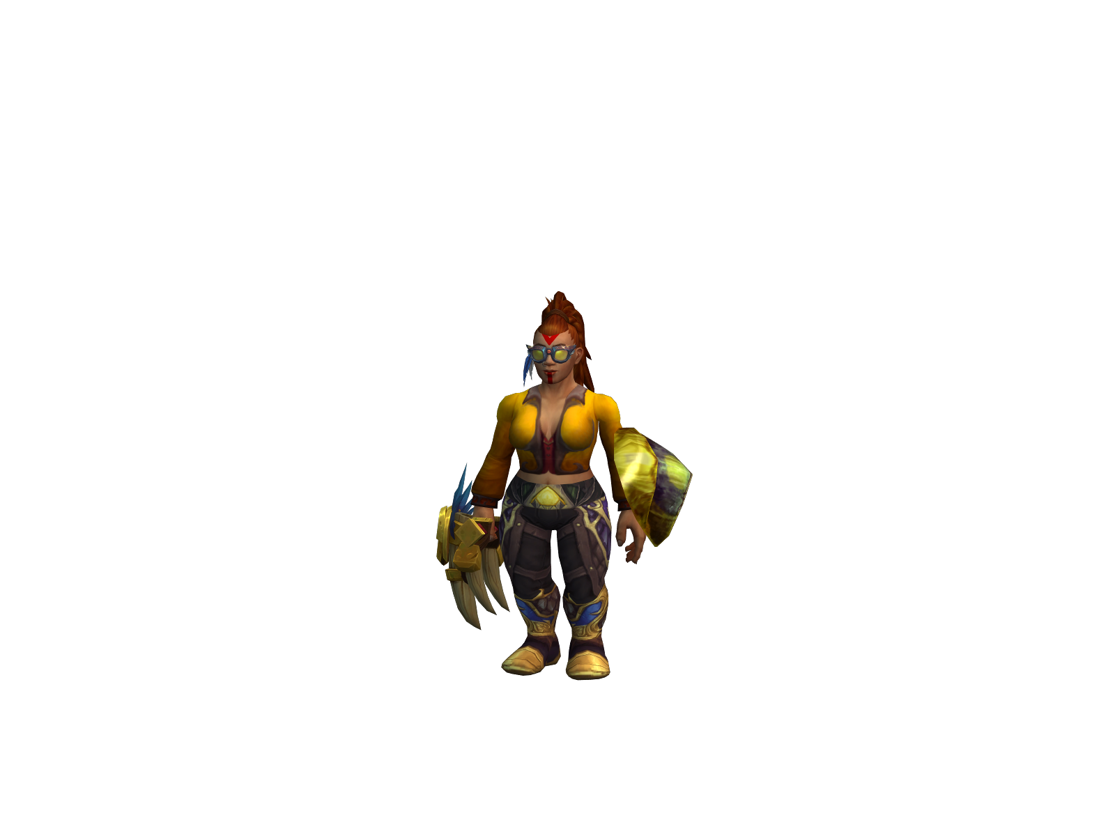 Jnzyxox 3D character render