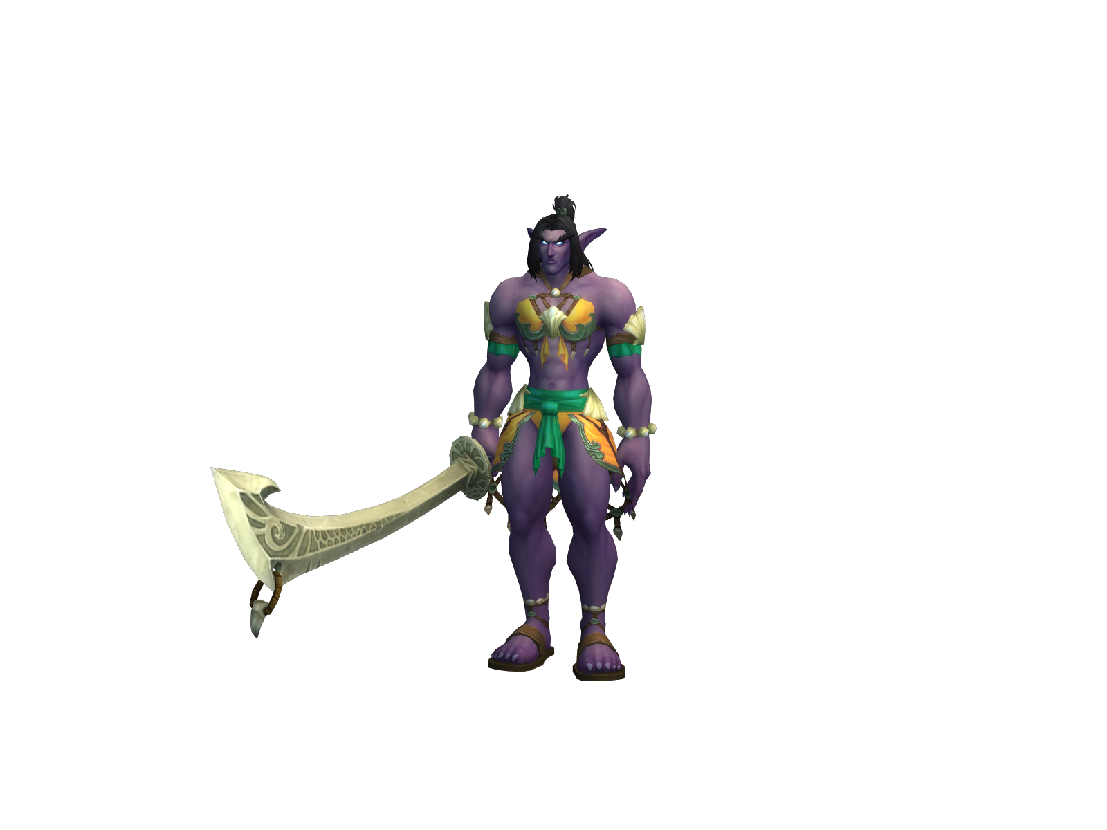 Arondight 3D character render