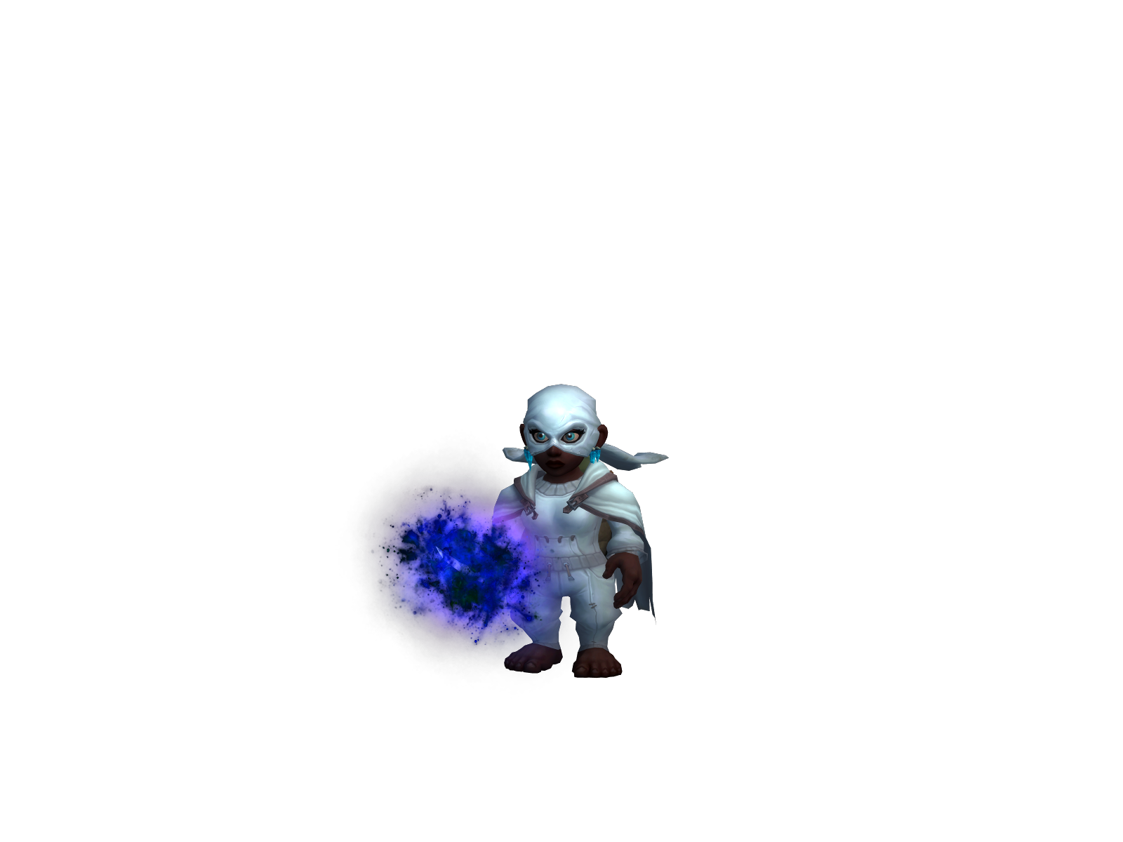 Hobbyhorsing 3D character render