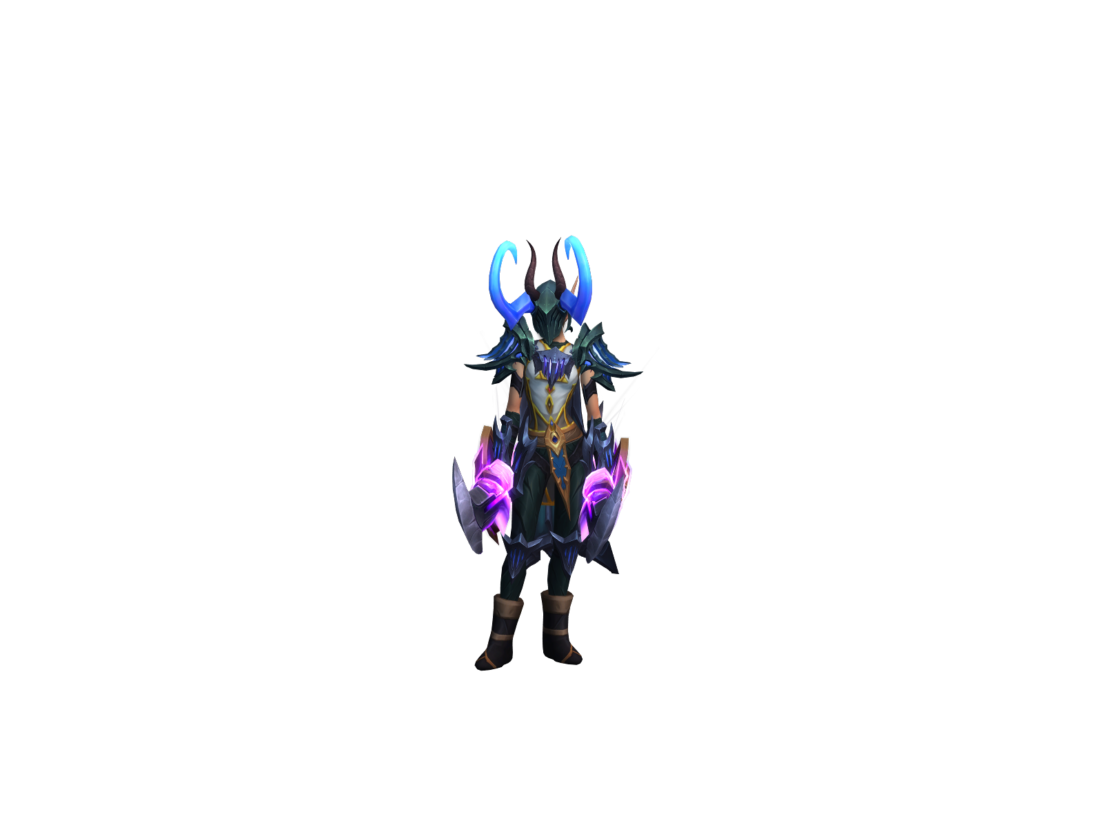 Saleny 3D character render