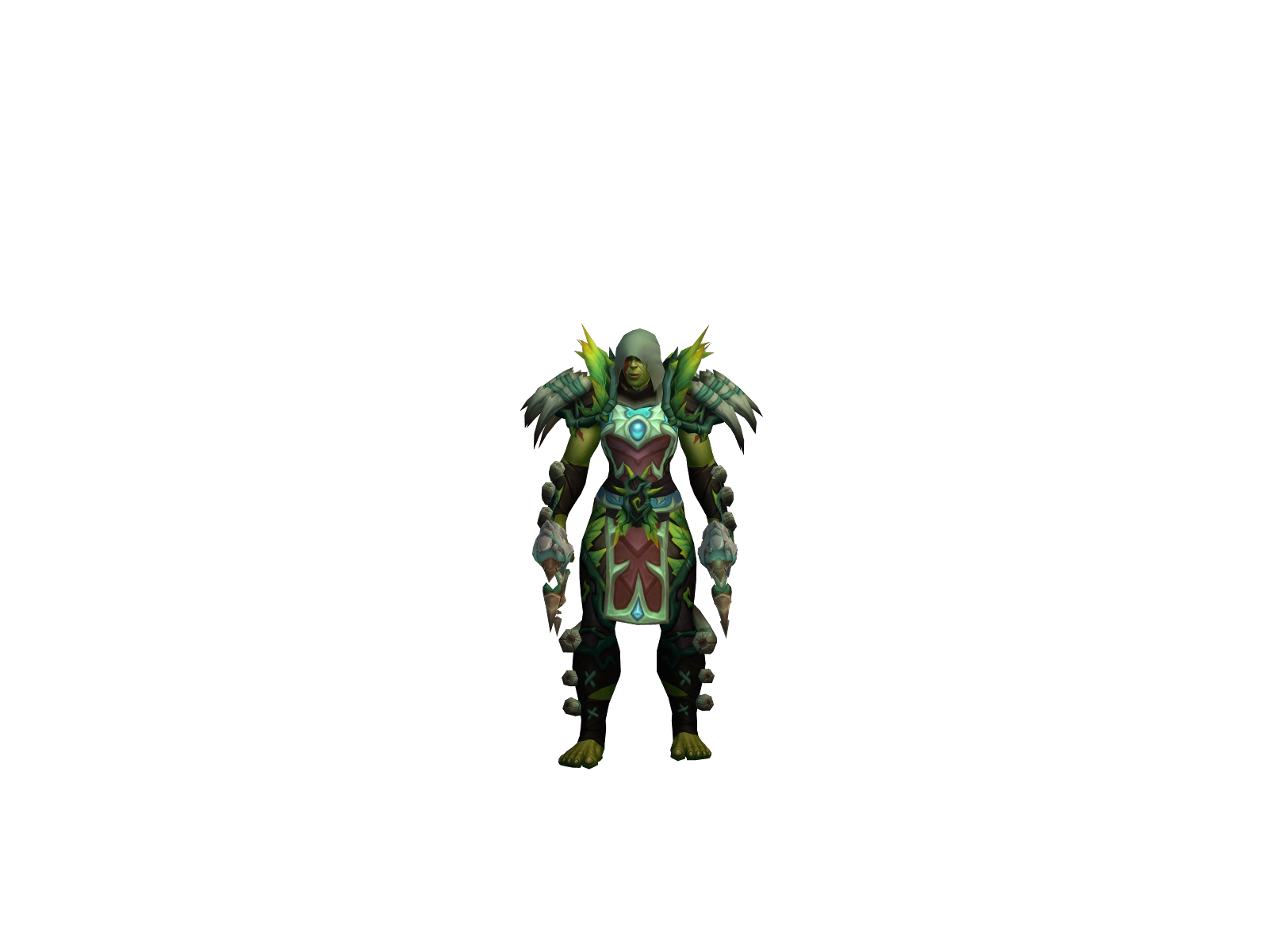 Mk 3D character render