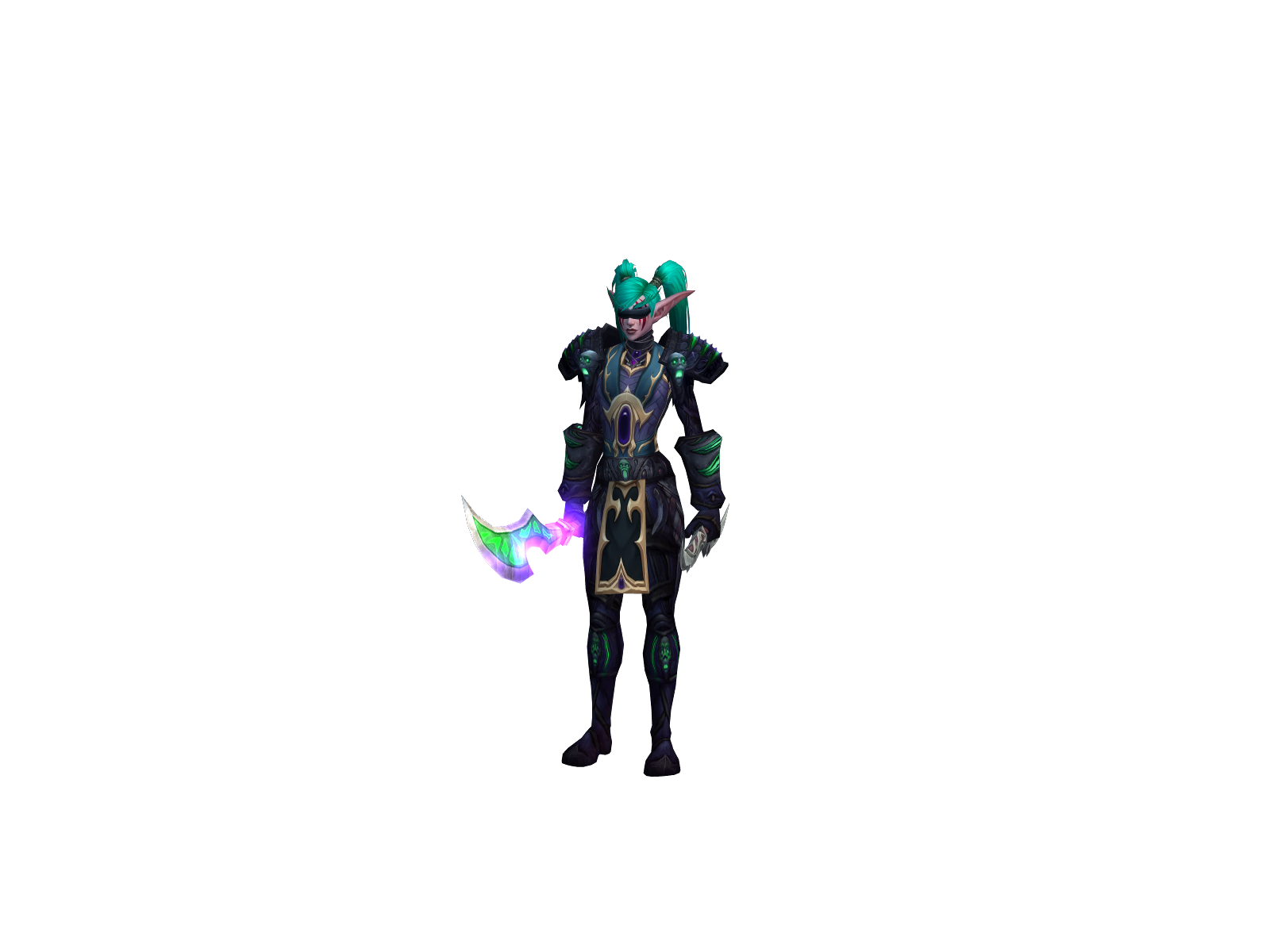 Laracrøftx 3D character render