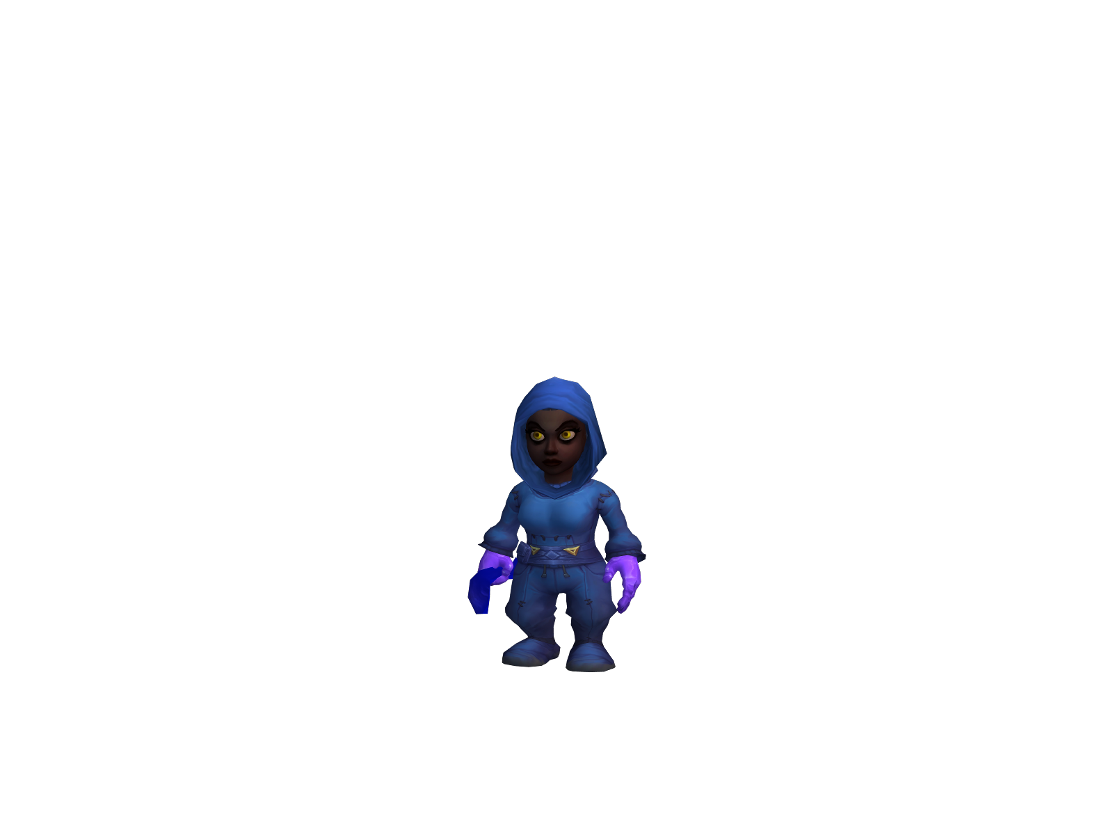 Gnomsahne 3D character render