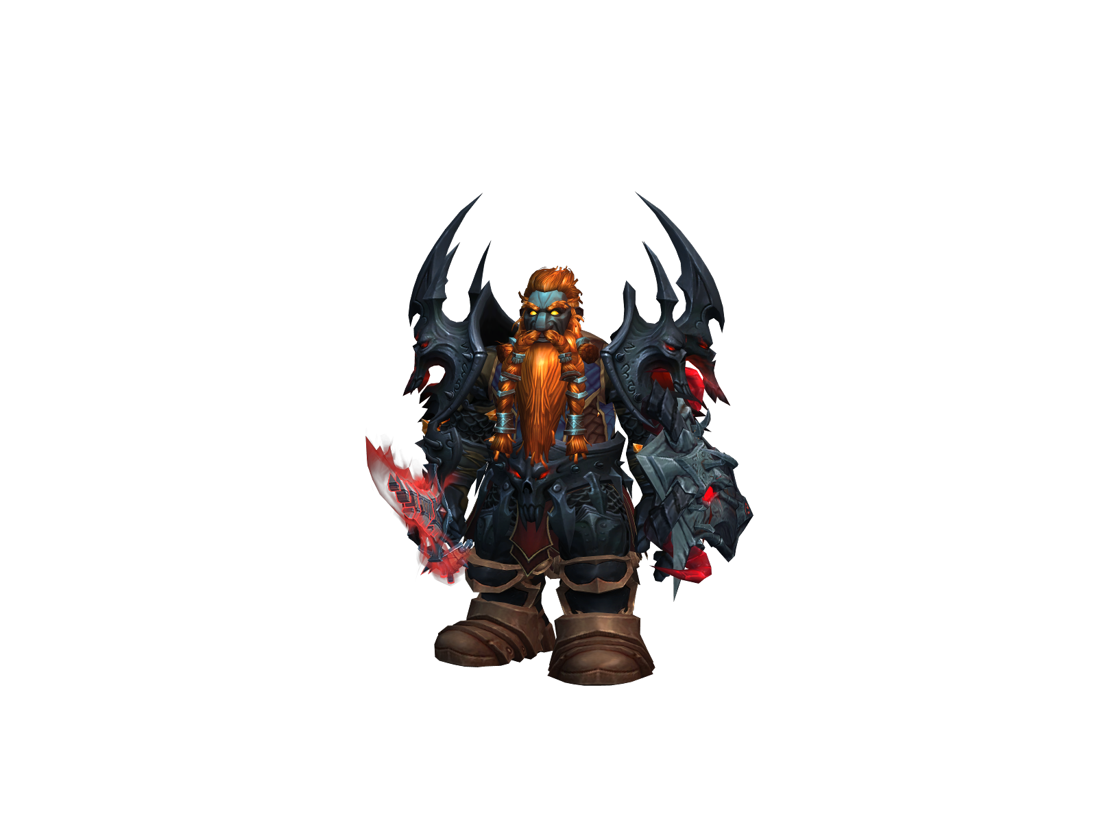 Gedonir 3D character render