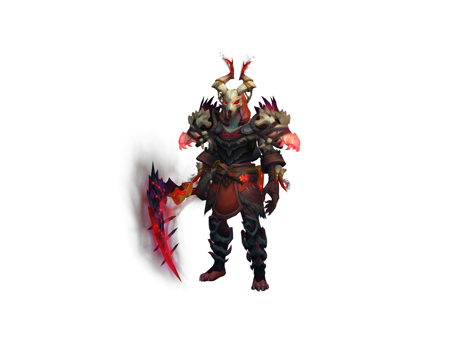 Tnjeki 3D character render