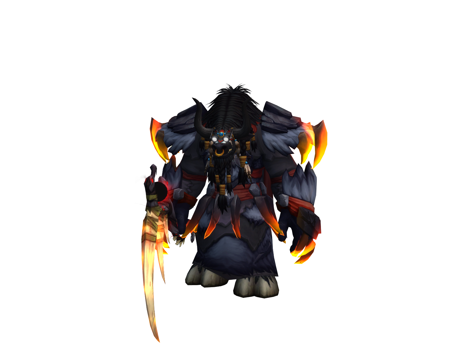 cyperthes 3D character render