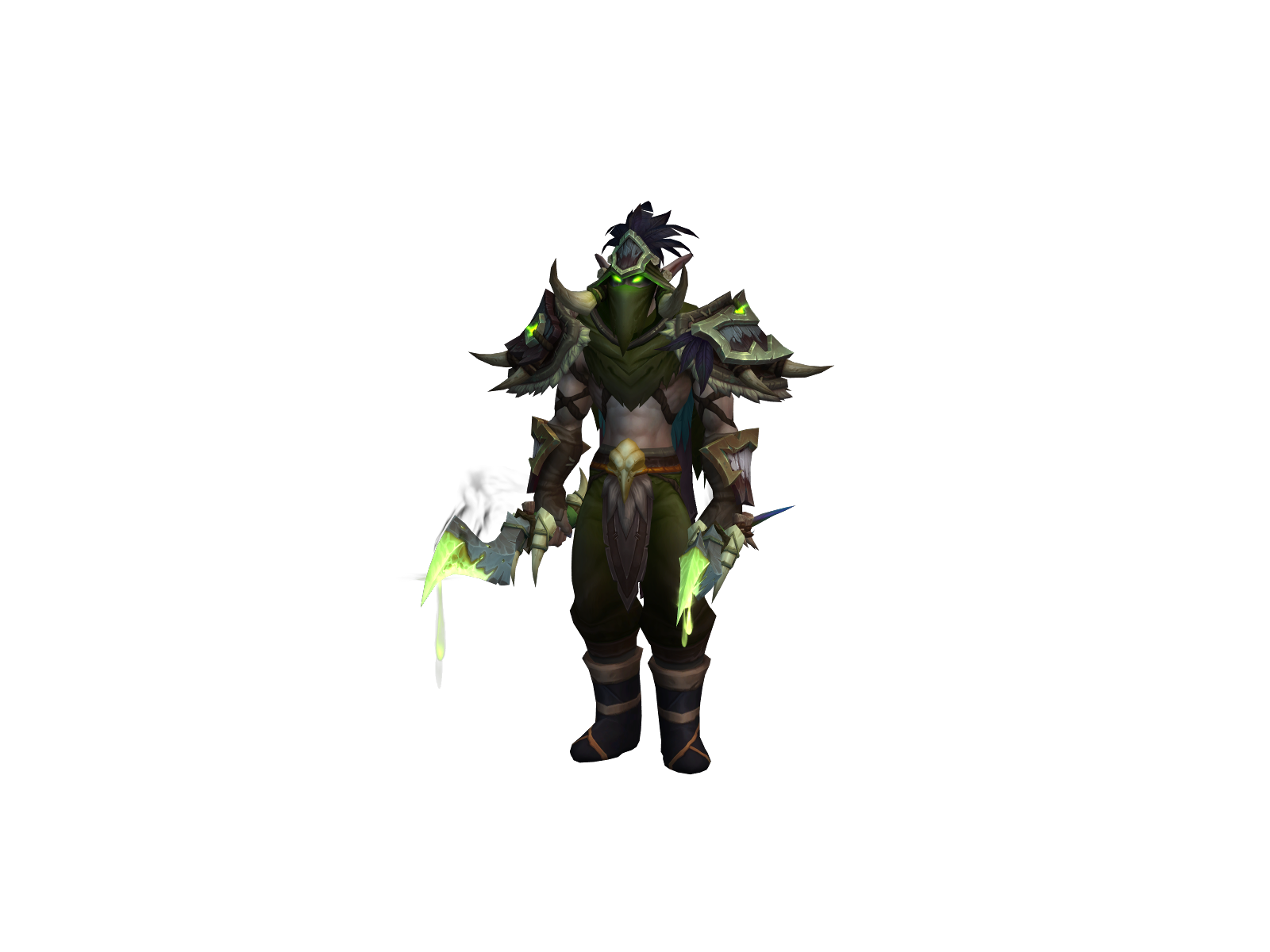 Kiraax 3D character render
