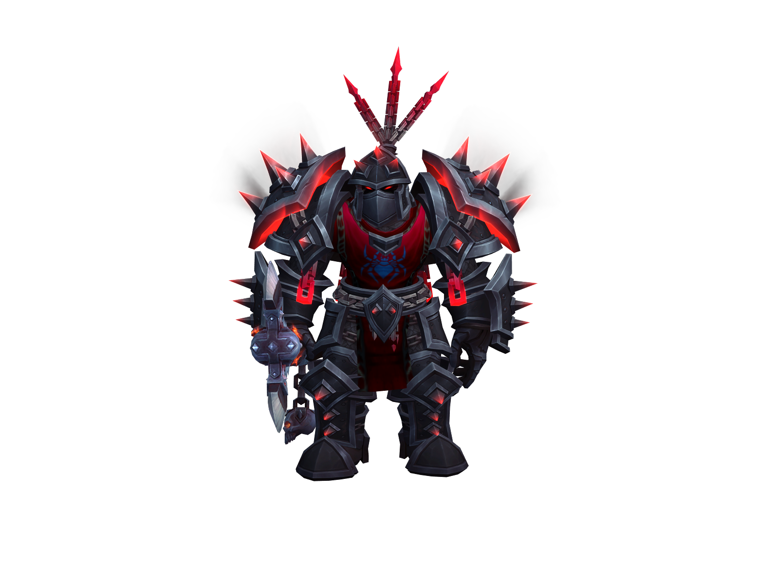 Cooldown 3D character render