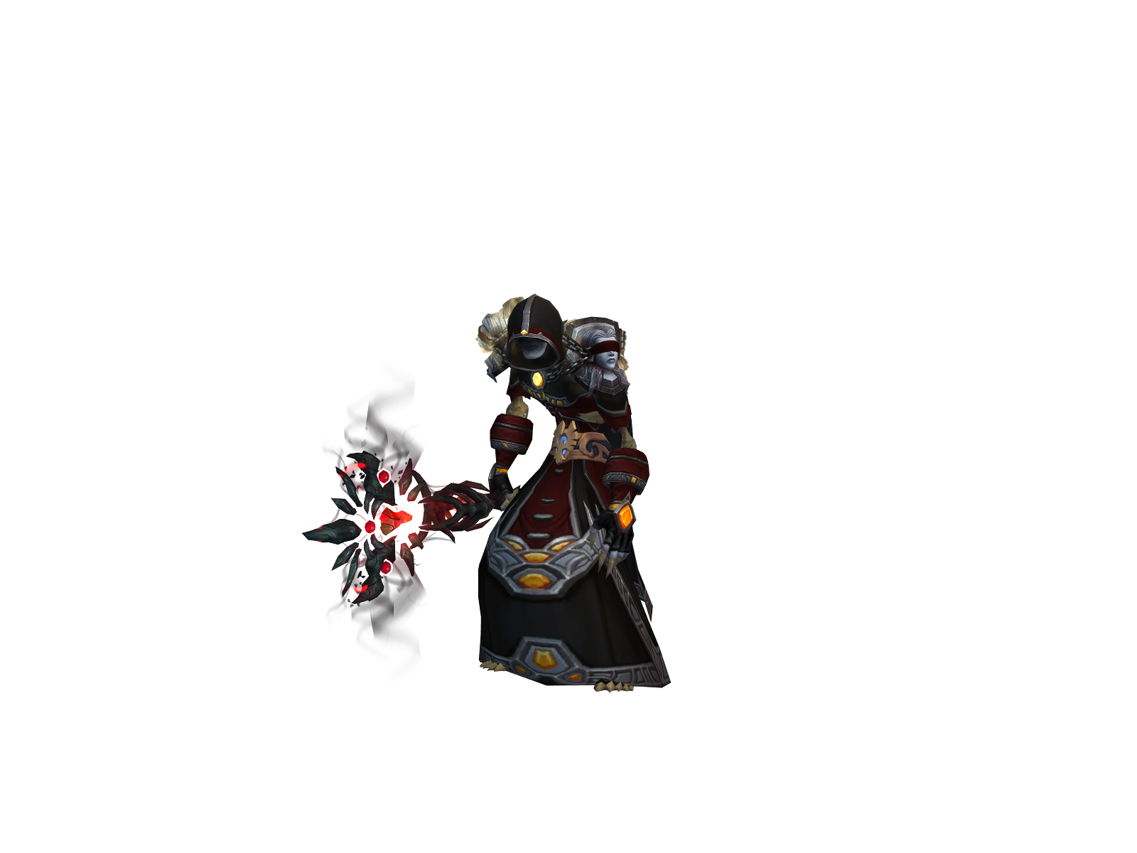 Deathlantern 3D character render