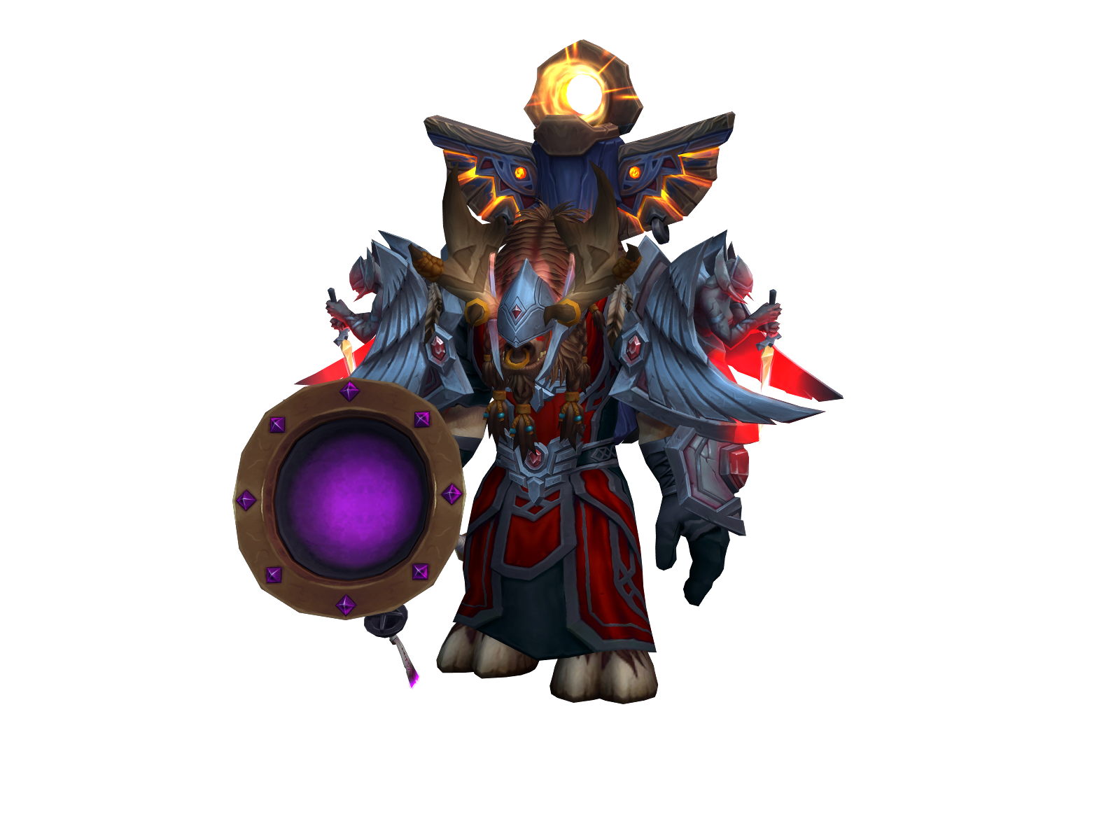 Seelenzehrer 3D character render