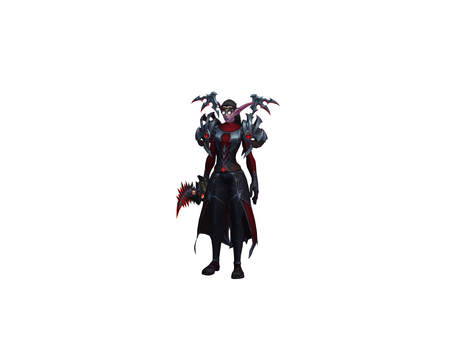 Sraded 3D character render