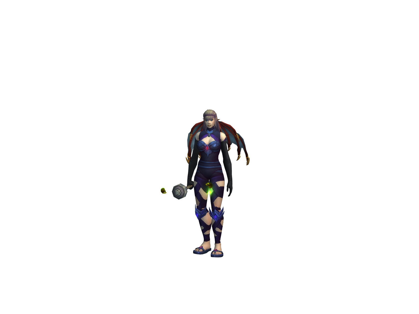 Jizzlejammer 3D character render