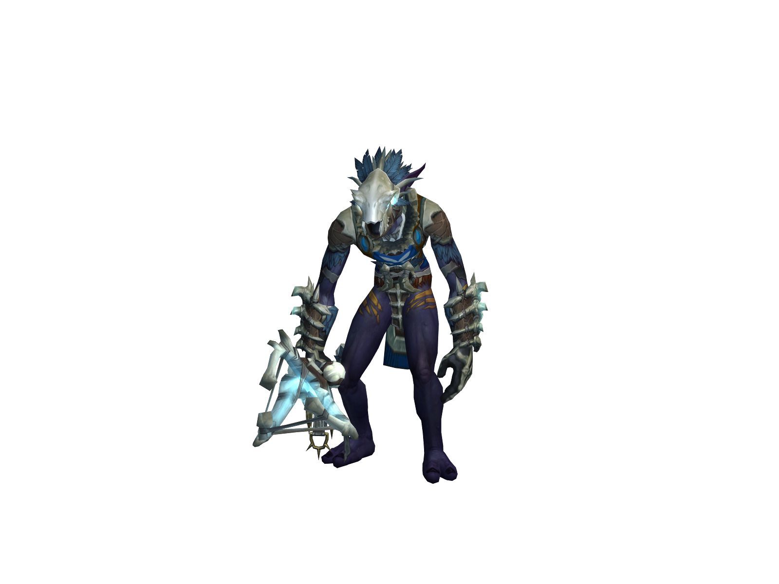 Tinush 3D character render
