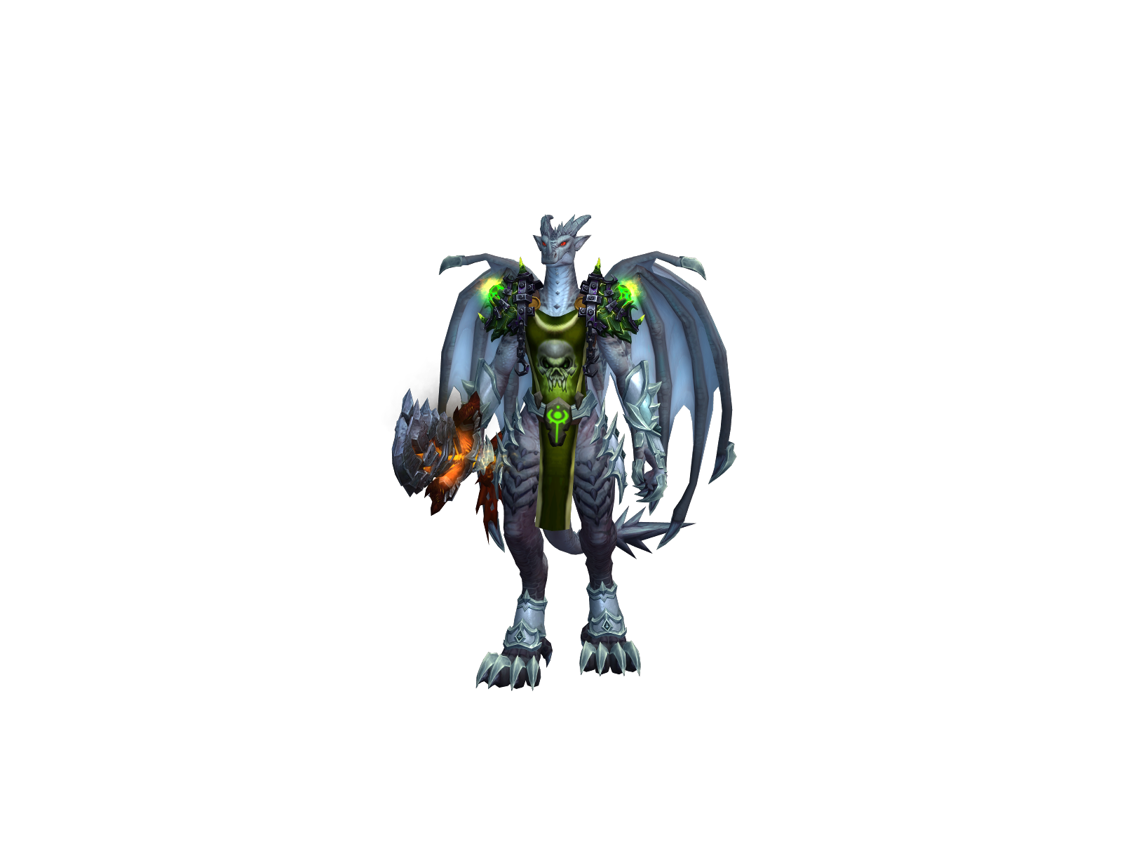 Oldlizard 3D character render