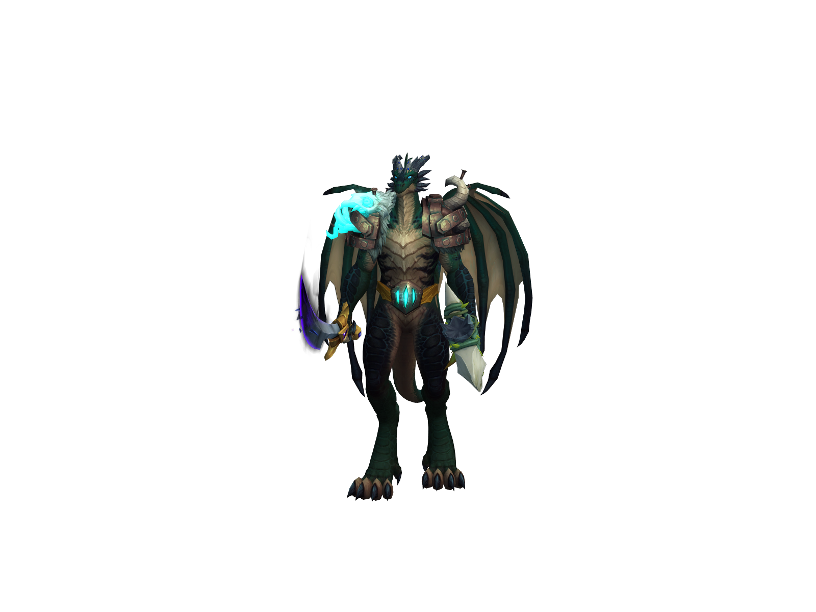 Warrido 3D character render