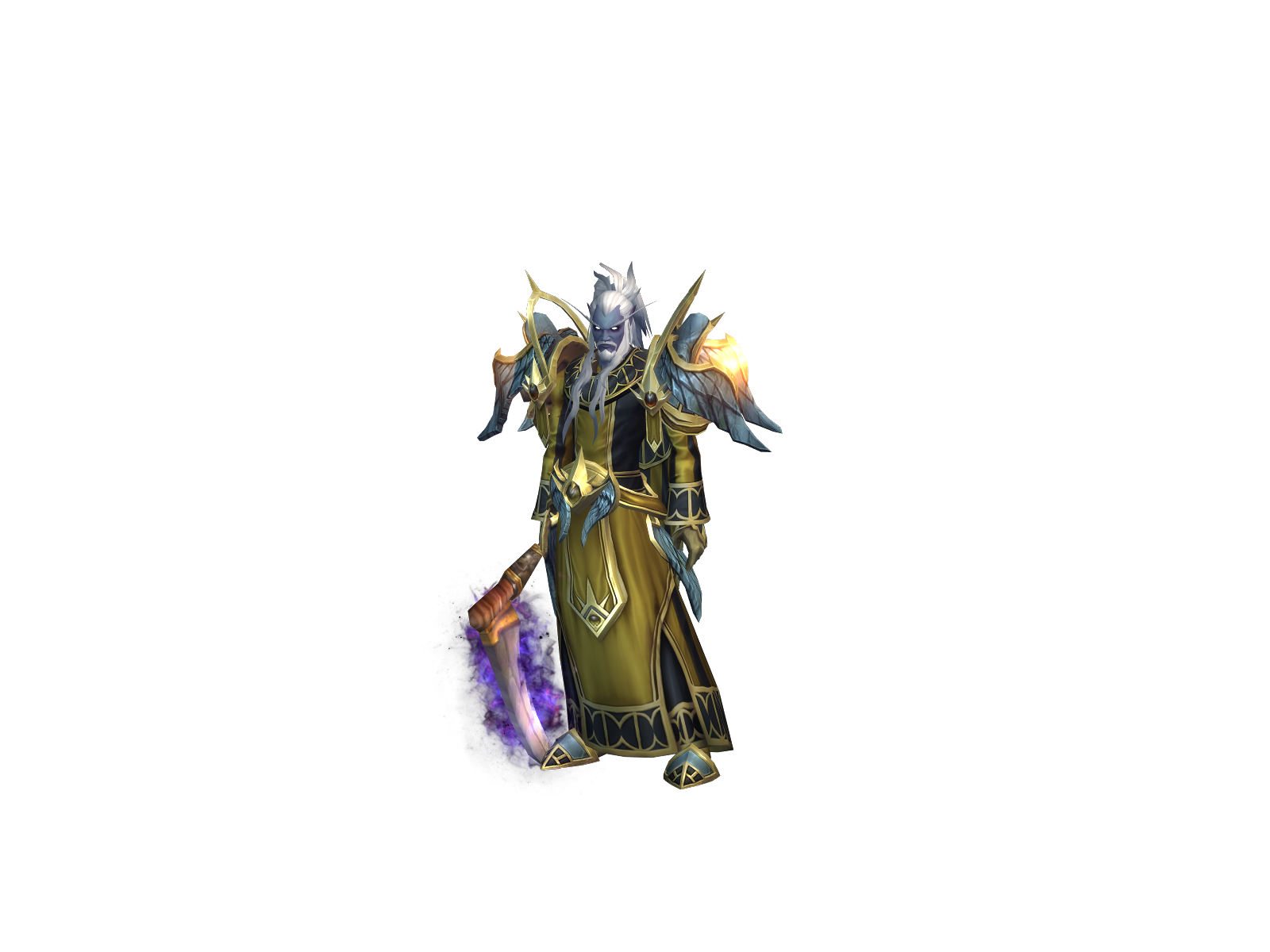 Spiritreaper 3D character render