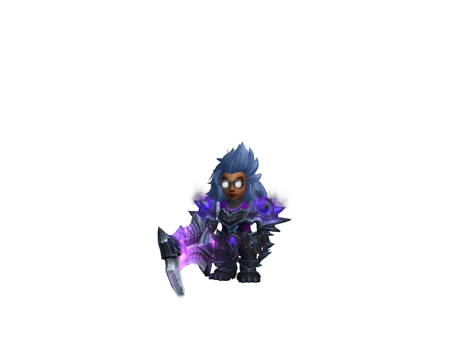 Schneeglbogg 3D character render