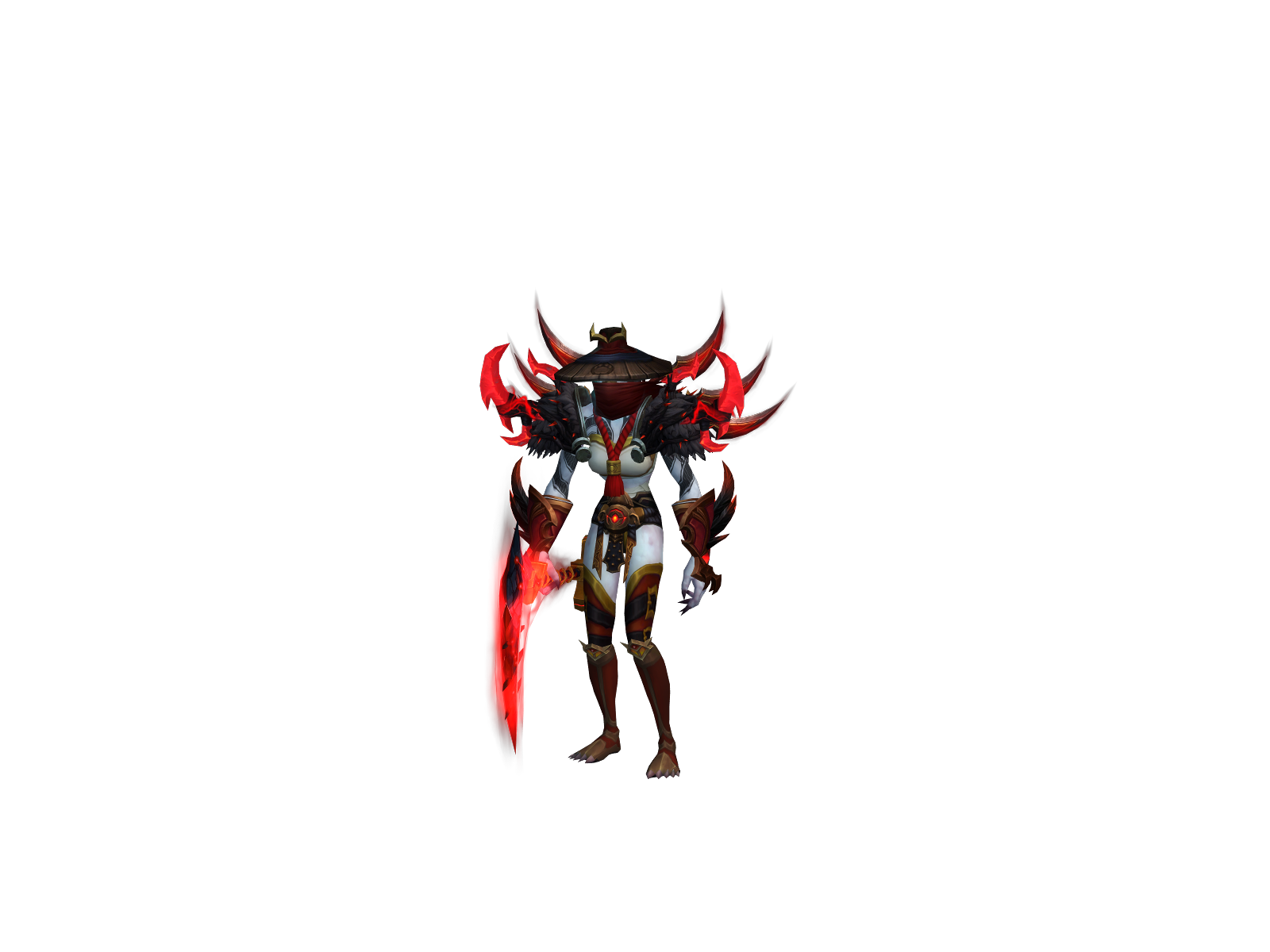 Houzagackel 3D character render