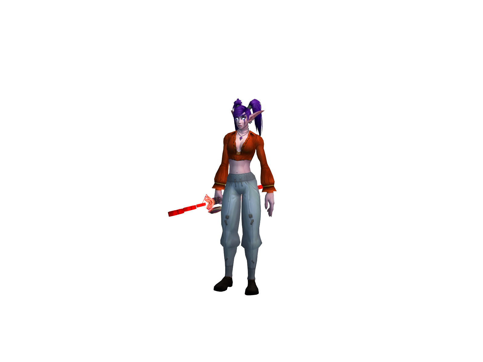 Chañe 3D character render