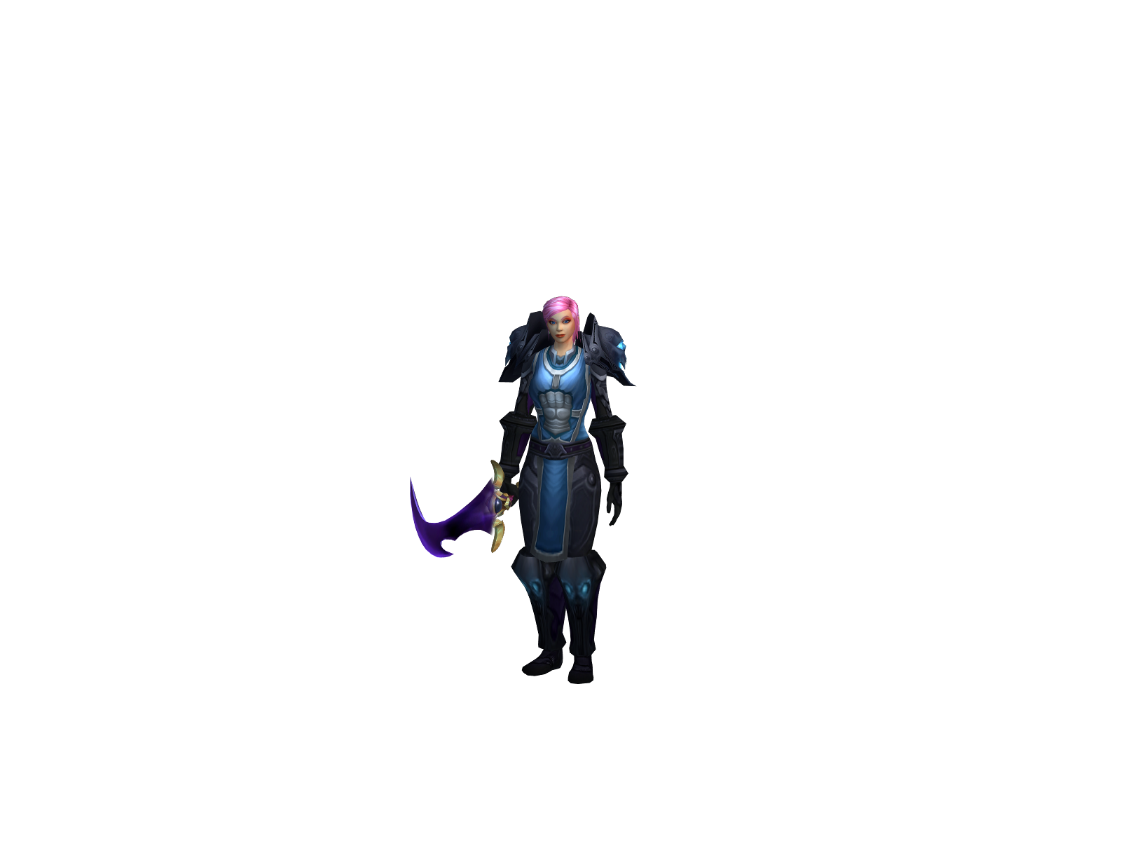Lichwarry 3D character render