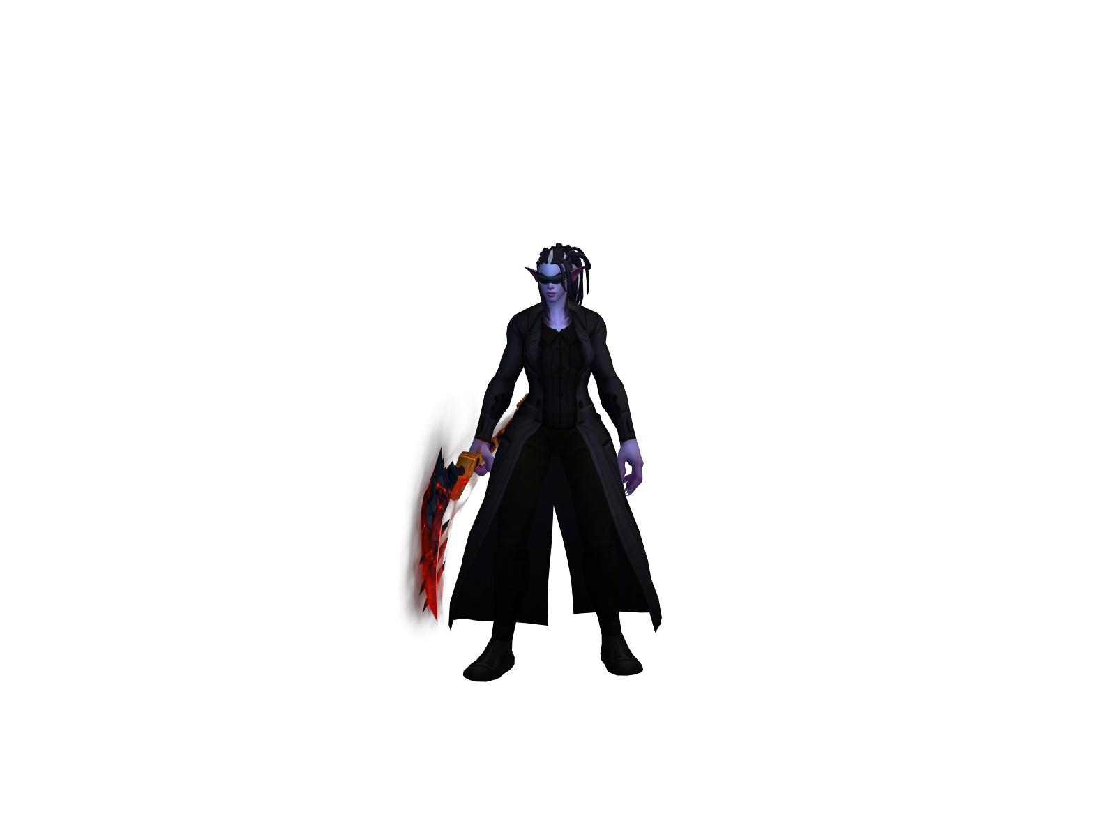 Mikba 3D character render
