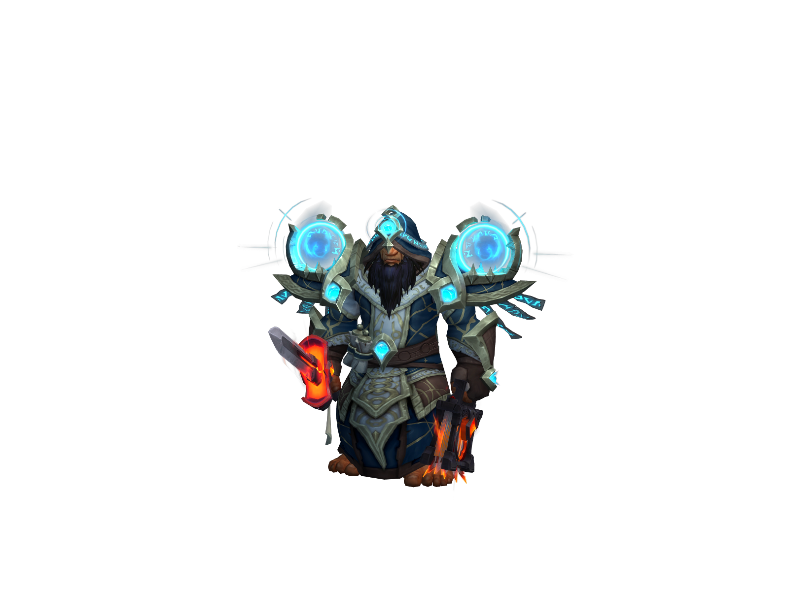 Hellboyqt 3D character render