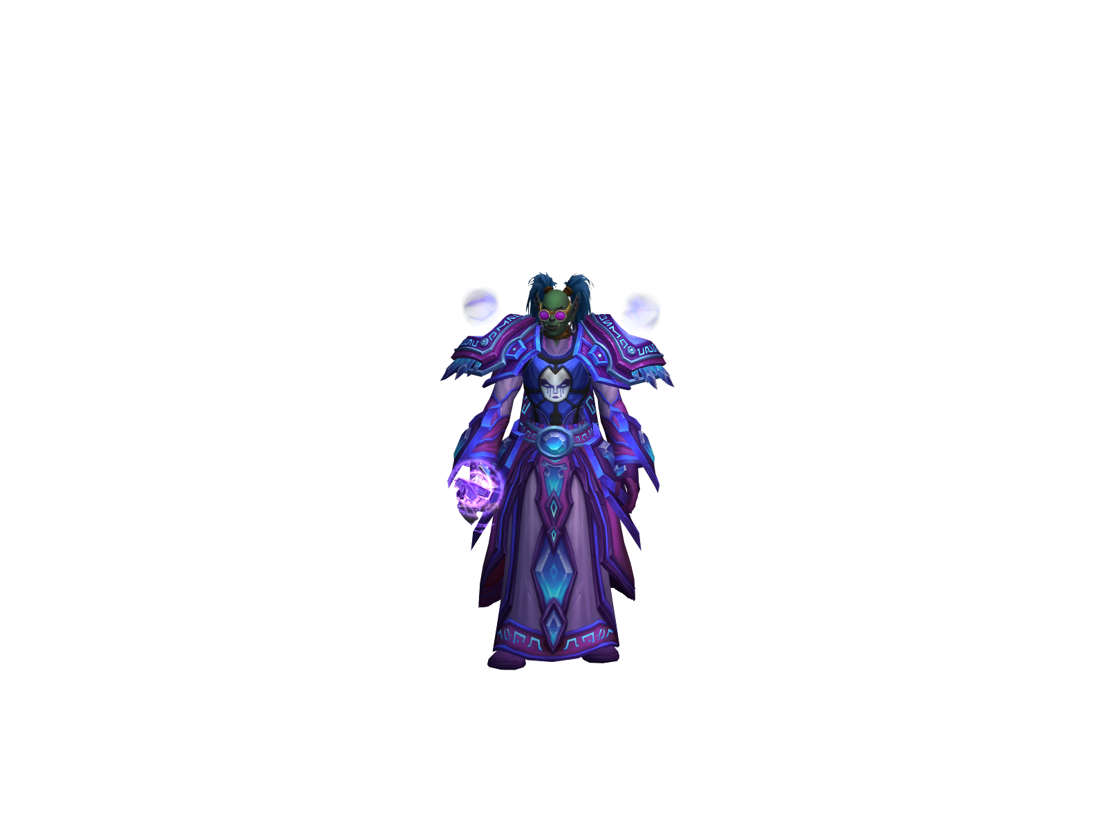 Nekekami 3D character render