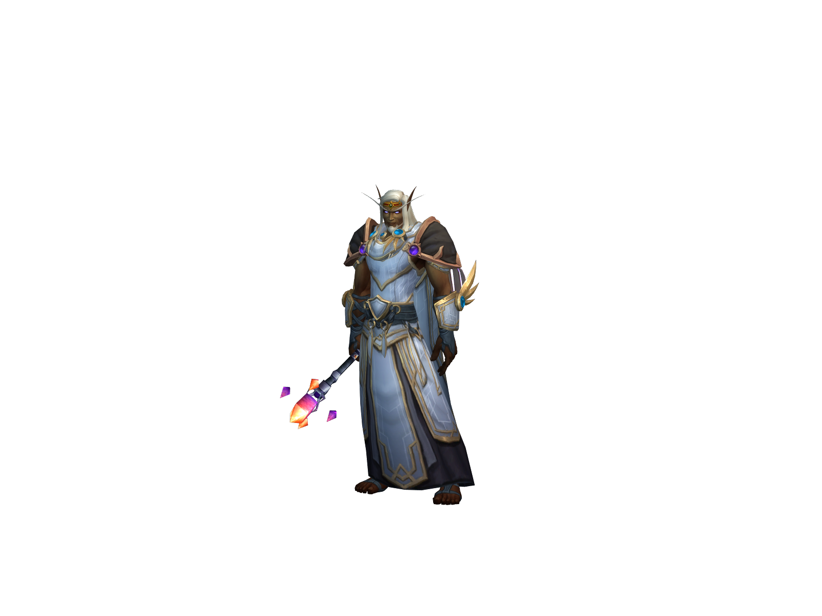 Thatchêr 3D character render